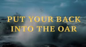 Read more about the article Put your Back Into the Oar!
